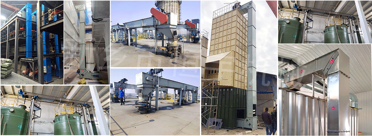 斗式提升機(jī)客戶現(xiàn)場